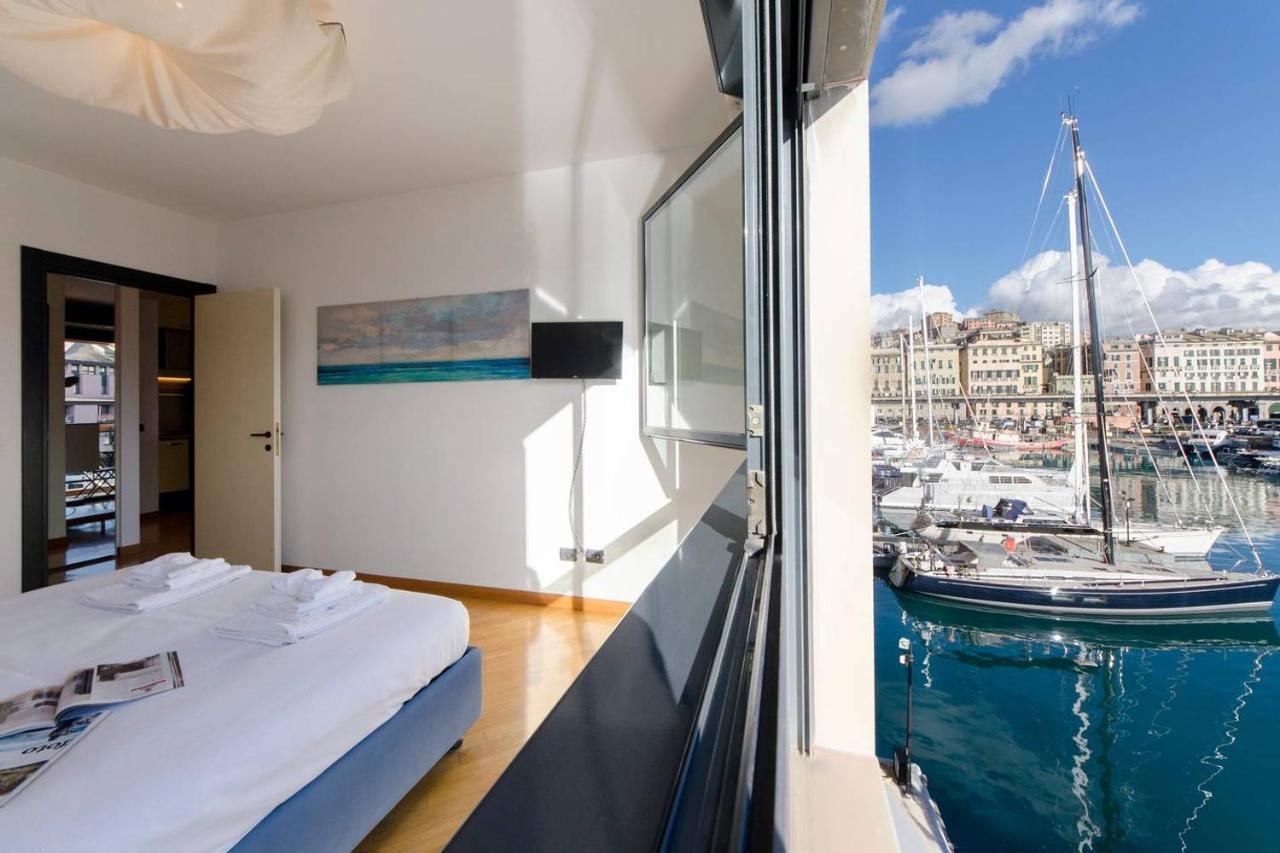 Joivy Exclusive Seaview Flat For 4, In Central Genoa Lejlighed Eksteriør billede