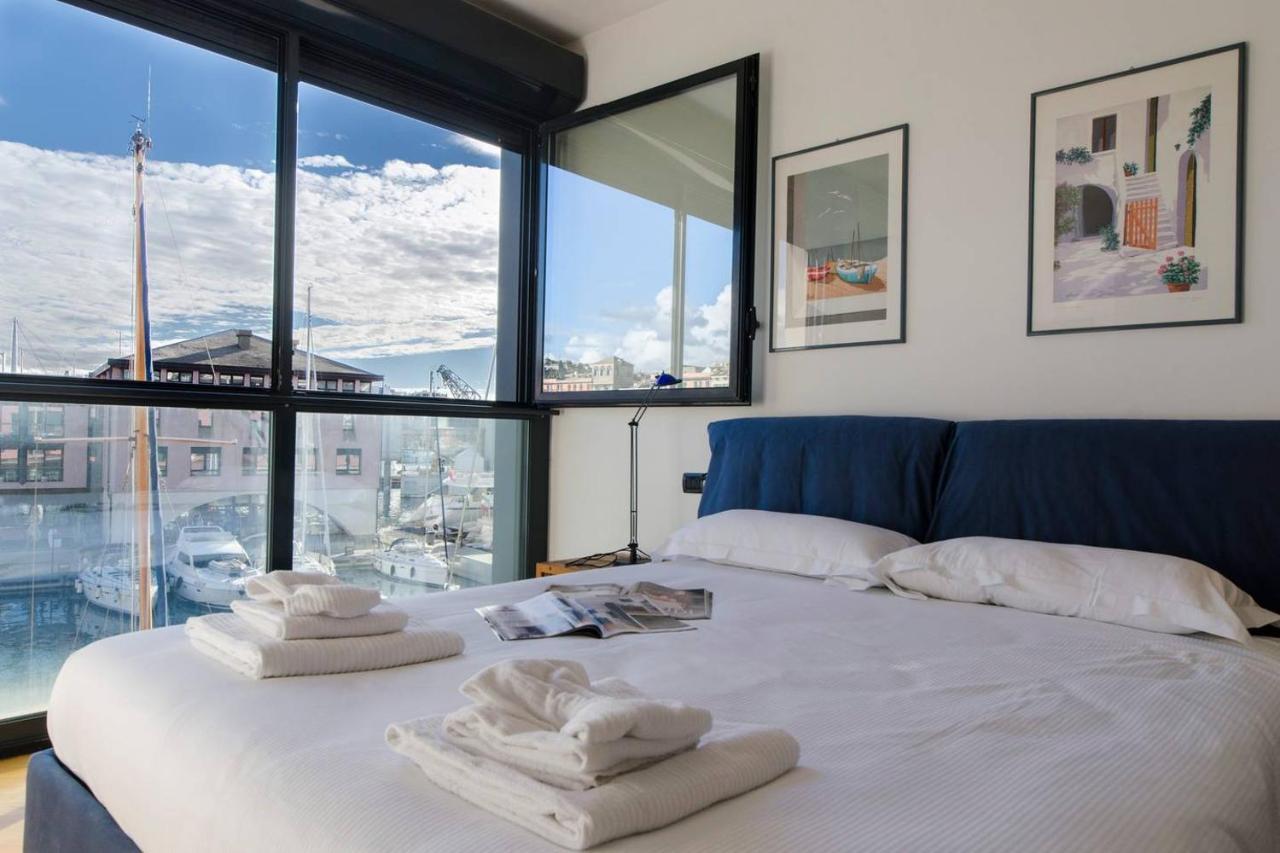 Joivy Exclusive Seaview Flat For 4, In Central Genoa Lejlighed Eksteriør billede